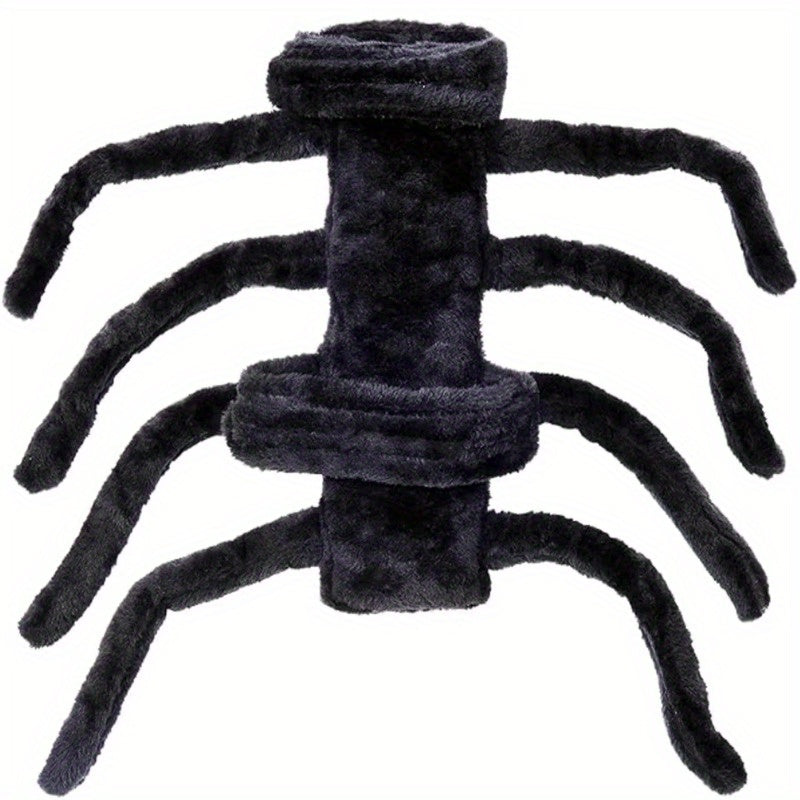 Spooky Spider Pet Costume for Dogs & Cats – Halloween Cosplay Outfit with 8 Legs, Soft Cotton & Adjustable Straps